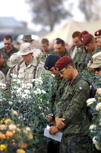 Tarnak Farms:

On April 17, 2002, tragedy struck Canadian forces serving in Afghanistan when four soldiers from A Company, 3rd Battalion Princess Patricia's Canadian Light Infantry (3 PPCLI) were killed during a training exercise at Tarnak Farms, near Kandahar Air Field. The