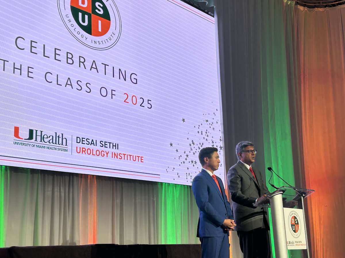 NimaSharifiMD's tweet image. The kickoff of the @dsui_miami_uro commencement with @dipenjparekh and @gonzomdphd