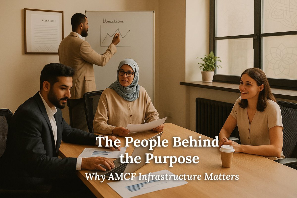 Behind every AMCF grant is a team you’ve helped build.

Our latest blog spotlights the real work of nonprofit compliance, donor advising &amp; more.

Your support fuels the infrastructure of Muslim philanthropy → ow.ly/xGCI50W92n3

#MuslimPhilanthropy #Nonprofits #Giving