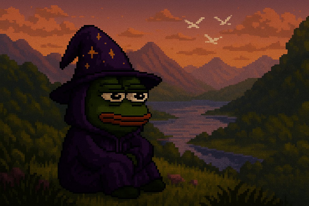 wizardpepe_sol's tweet photo. Its time to enjoy peace...

$WP #WizardPepe #Solana #FantasyFi #TheFrogReturns #ArcaneWhispers $PEPE #PEPE https://t.co/DiooLCMYYi