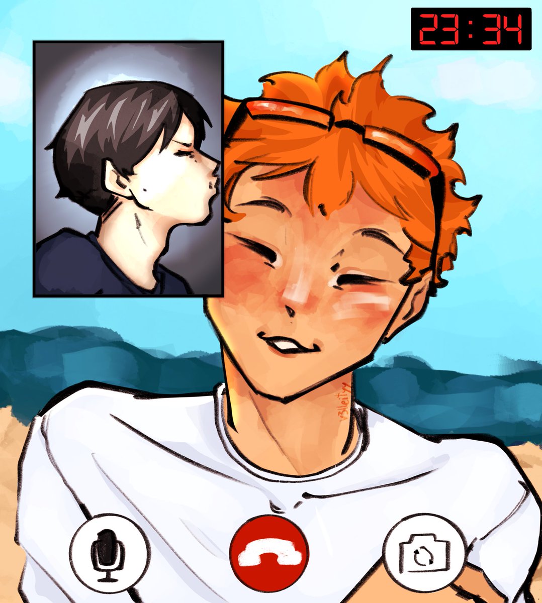 v3lleityy's tweet image. LDR #kagehina #hinakage  #日影 #影日