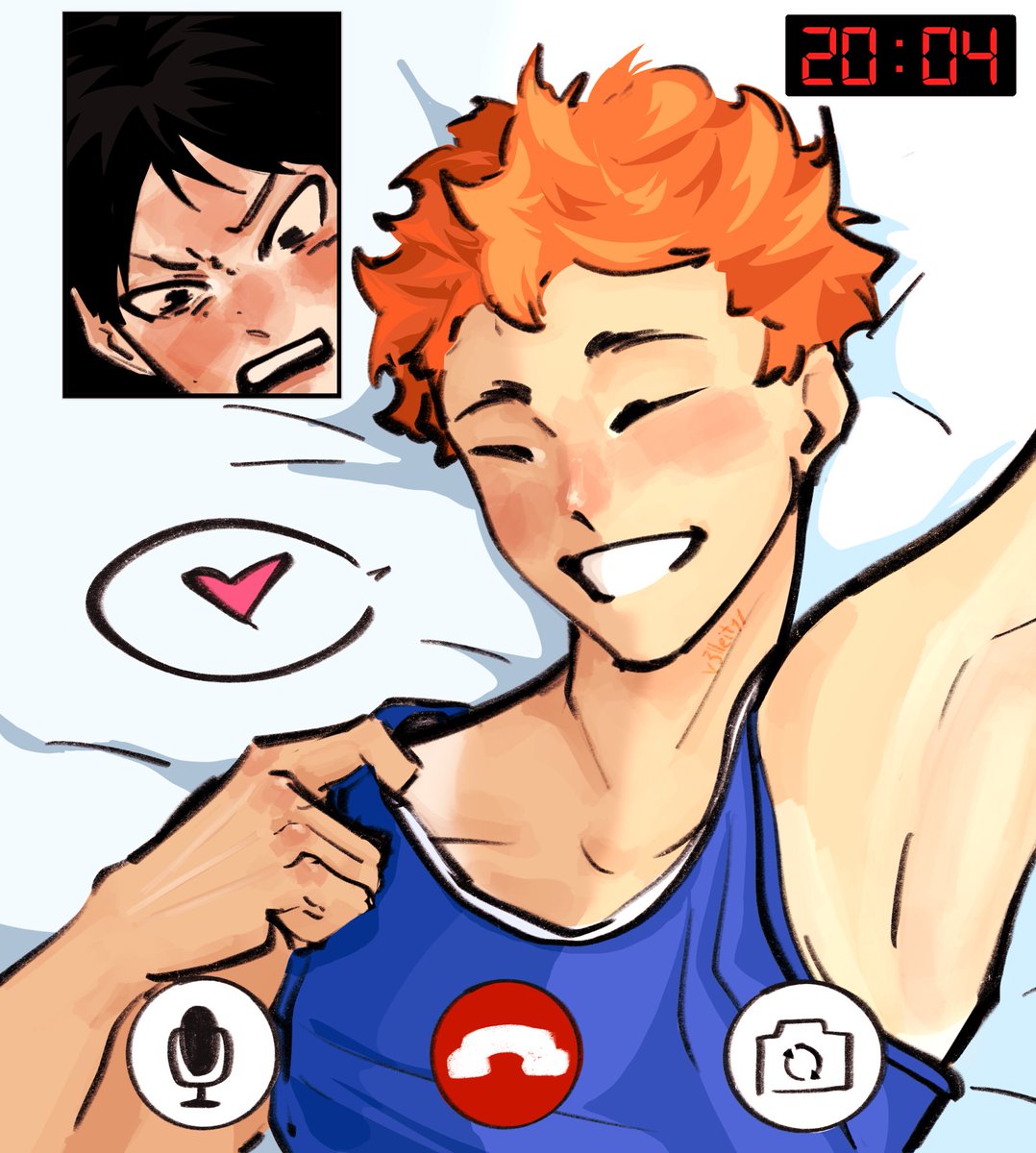 v3lleityy's tweet image. LDR #kagehina #hinakage  #日影 #影日