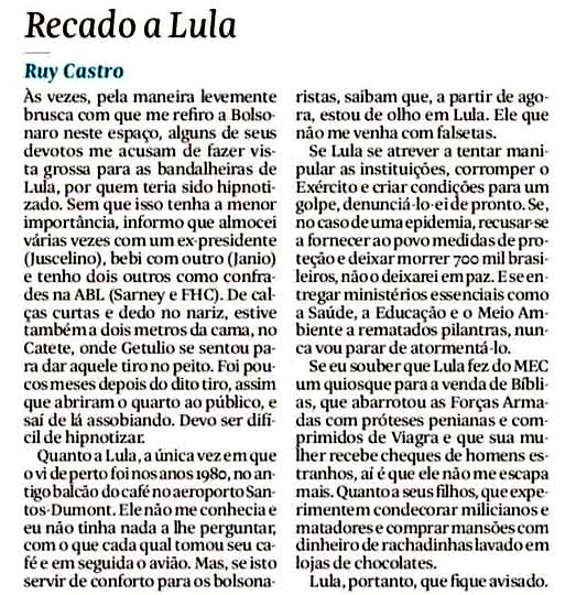 Gutbyra's tweet photo. Lula que se cuide... https://t.co/k02tRmyDJ3