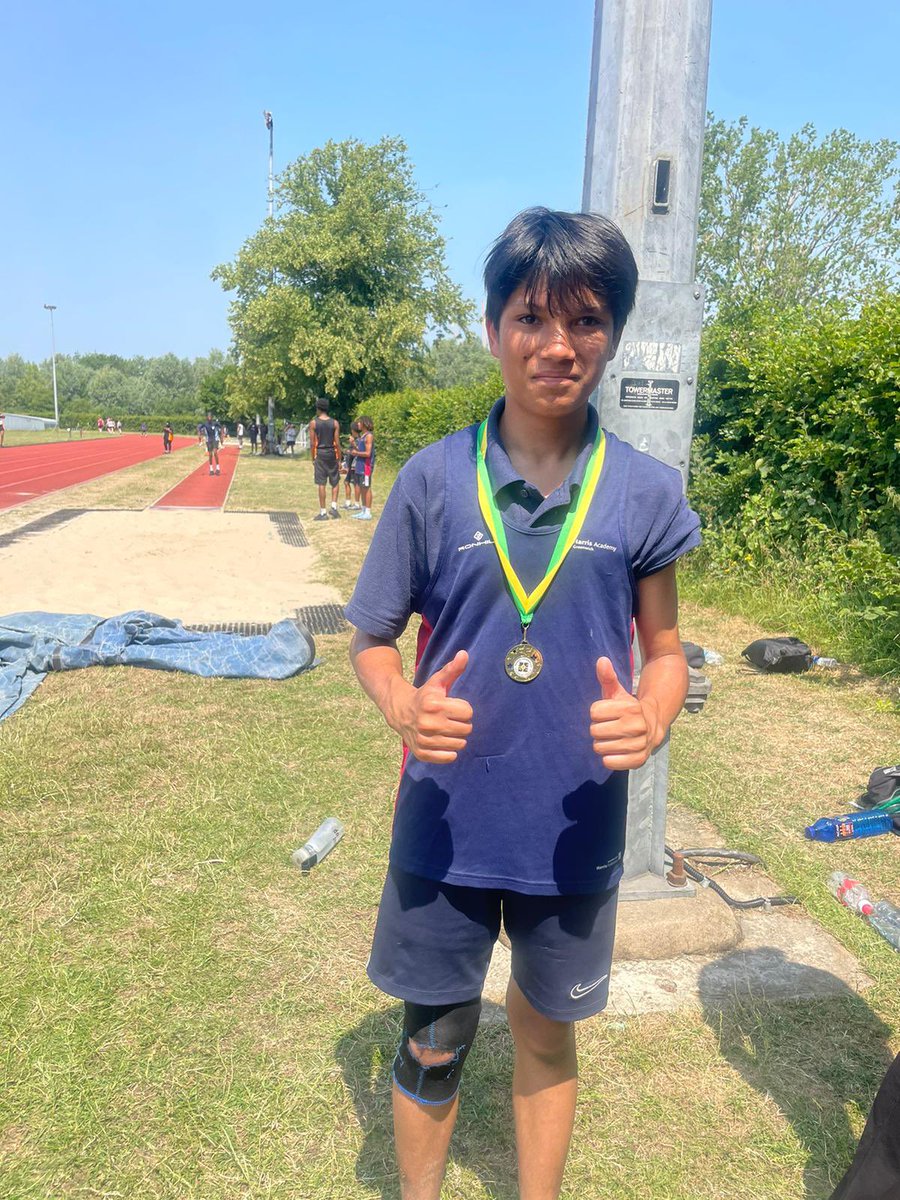 1st in long jump 🏆🏅