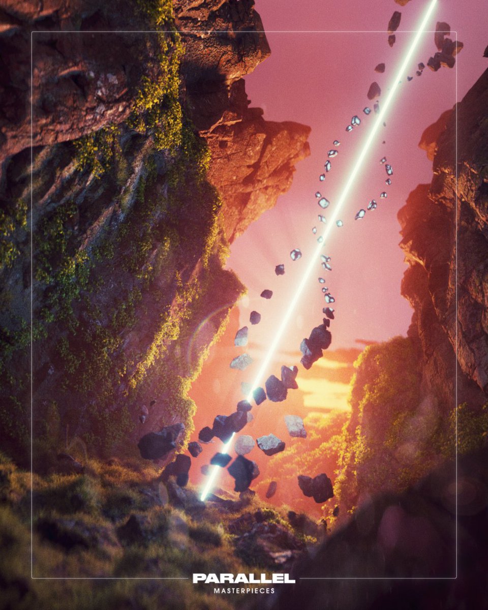 I like the Kathari art work composition with chasms &amp; diagonal lines. Earth, Water, we need a Sky &amp; Space!