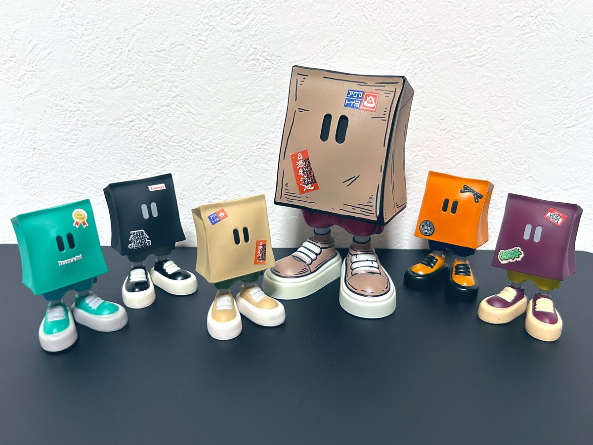 yuu_sofsof's tweet photo. パルピーのカプセルトイver.
コンプリート😎

ちっちゃくてもパルピーです
素晴らしいクオリティ👍
かわいい〜！

#AcmaToys
#パルピー
#pulpie https://t.co/H8Sl9liRGa
