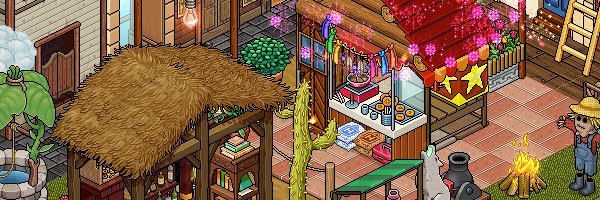 Disponível: Pack São João 

É hora de comemorar as Festas Juninas no melhor estilo Habbo! Monte o seu arraial com este pack.
#Habbo 

Saiba mais detalhes em: baccons.com/noticias/437/a…