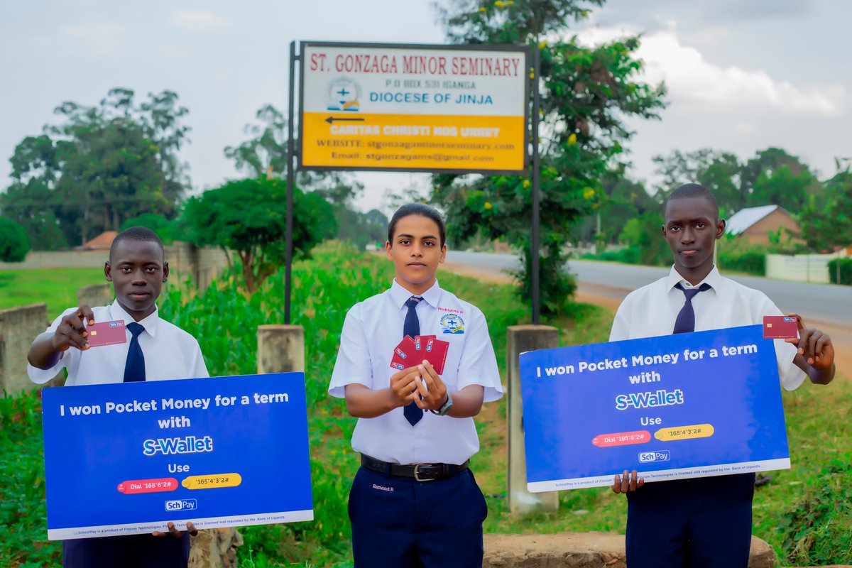 School life just got smarter for the students of St. Gonzaga Minor Seminary Secondary School in Iganga with their switch from cash to S-Wallet.
#WinBigWithSwallet. #SchoolPay #Fincom