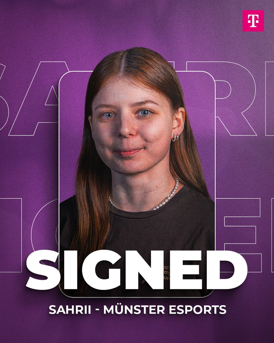 esports player foundation (@esportsplayerf1) on Twitter photo Sahrii goes 2nd Division! 🚀
Our #EQUALESPORTS talent <a href="/Sahriilol/">Sarah ✨</a> will be playing for <a href="/muensteresports/">Münster Esports e.V.</a> in the <a href="/PrimeLeague/">Die Techniker Prime League</a> Summer Split! 🔥
They'll start with their first match at 8.30pm - Make sure to tune in and cheer for them! 🙌 Sahrii goes 2nd Division! 🚀
Our #EQUALESPORTS talent <a href="/Sahriilol/">Sarah ✨</a> will be playing for <a href="/muensteresports/">Münster Esports e.V.</a> in the <a href="/PrimeLeague/">Die Techniker Prime League</a> Summer Split! 🔥
They'll start with their first match at 8.30pm - Make sure to tune in and cheer for them! 🙌