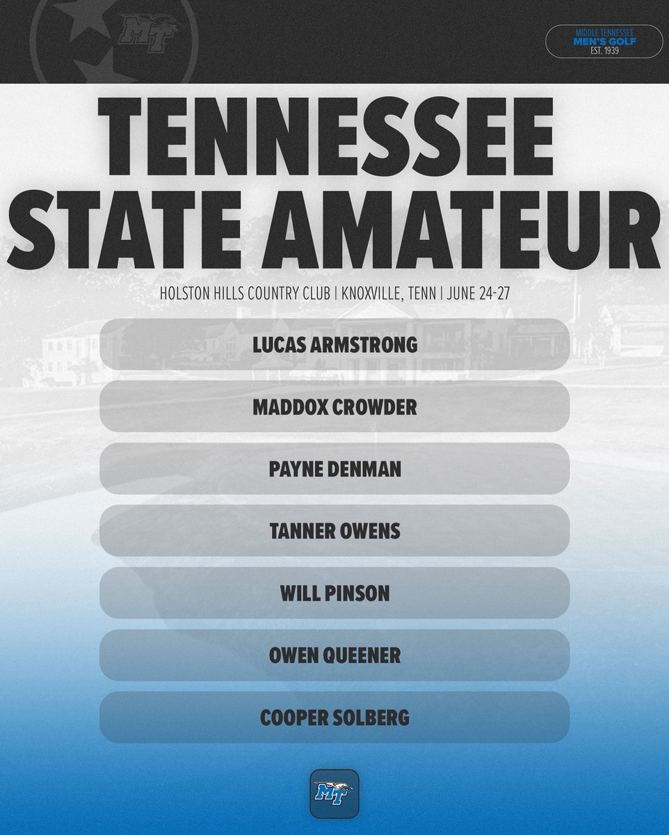 MT_MGolf's tweet image. Past, Present and Future Blue Raiders in Knoxville this week!
#TrueBlue