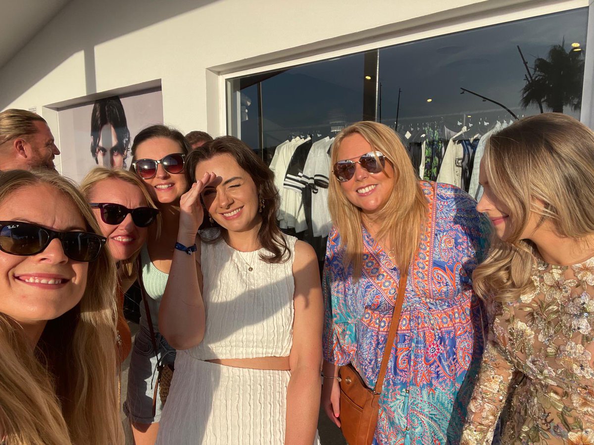AmandaHerrity's tweet photo. Best weekend away with my amazing friends. Haven’t laughed as much in a long time. @CalvinHarris was unbelievable at @ushuaiaibiza! https://t.co/KJmUfC983m