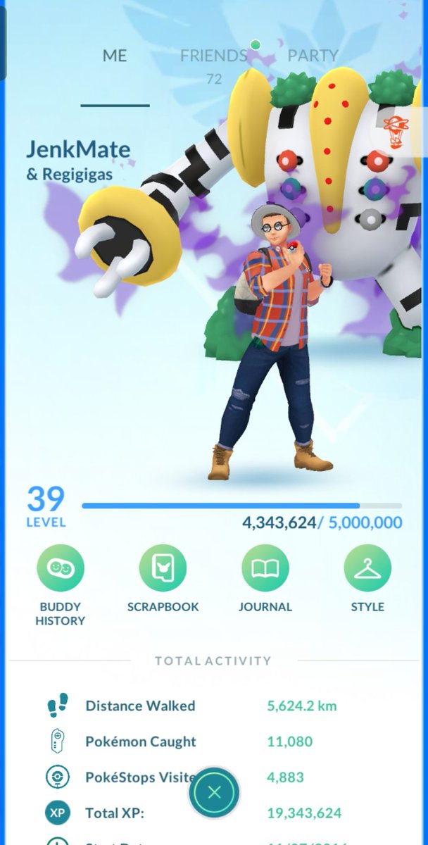 Adding a few new people for that last push for Level 40 💪

Code - 698347286101

#PokemonGO #PokemonGOfriends