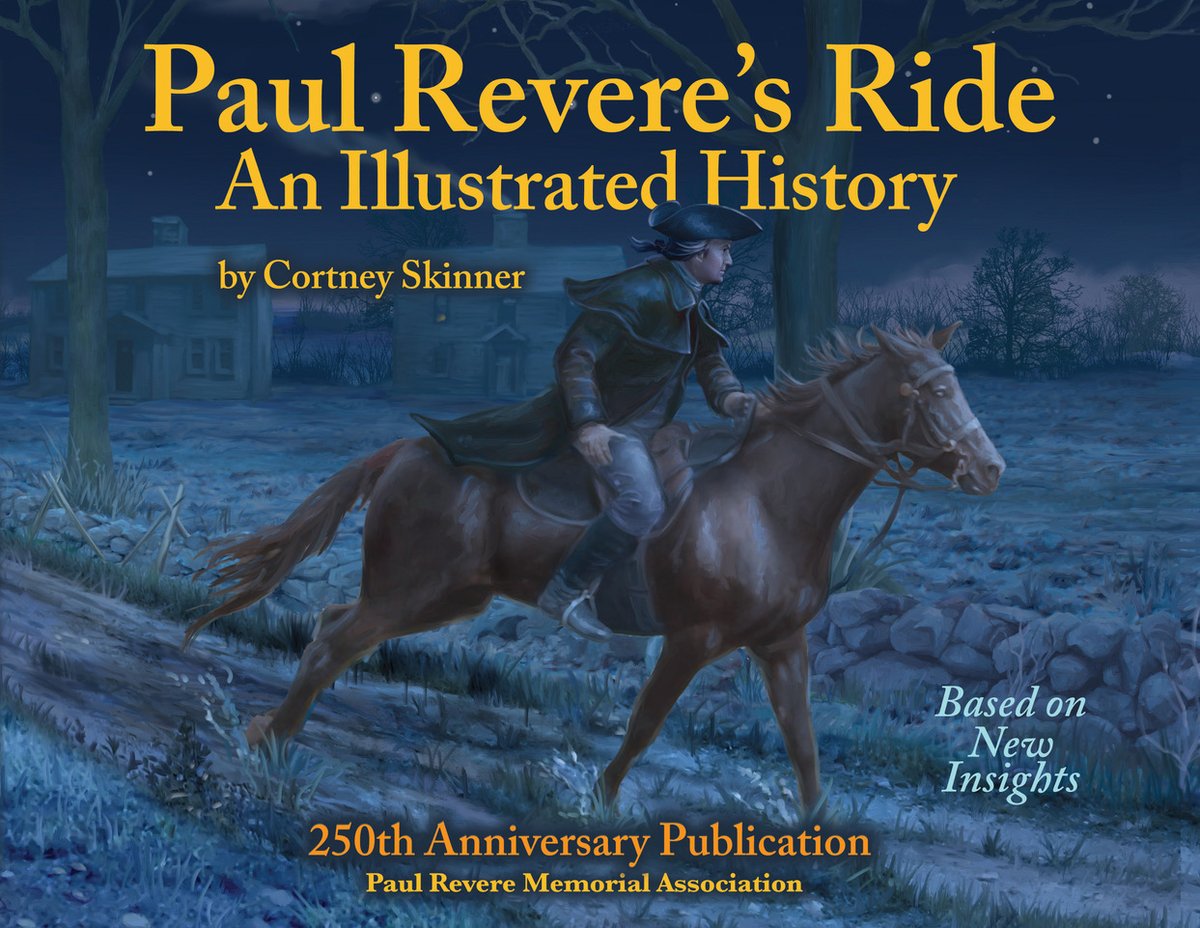 We are thrilled to announce our latest publication, a meticulously researched &amp; beautifully illustrated book  telling the story of the Midnight Ride, written &amp; illustrated by <a href="/CortSkinner/">Cortney Skinner</a>, using Paul Revere's own accounts is now available! bit.ly/4l1PK7W