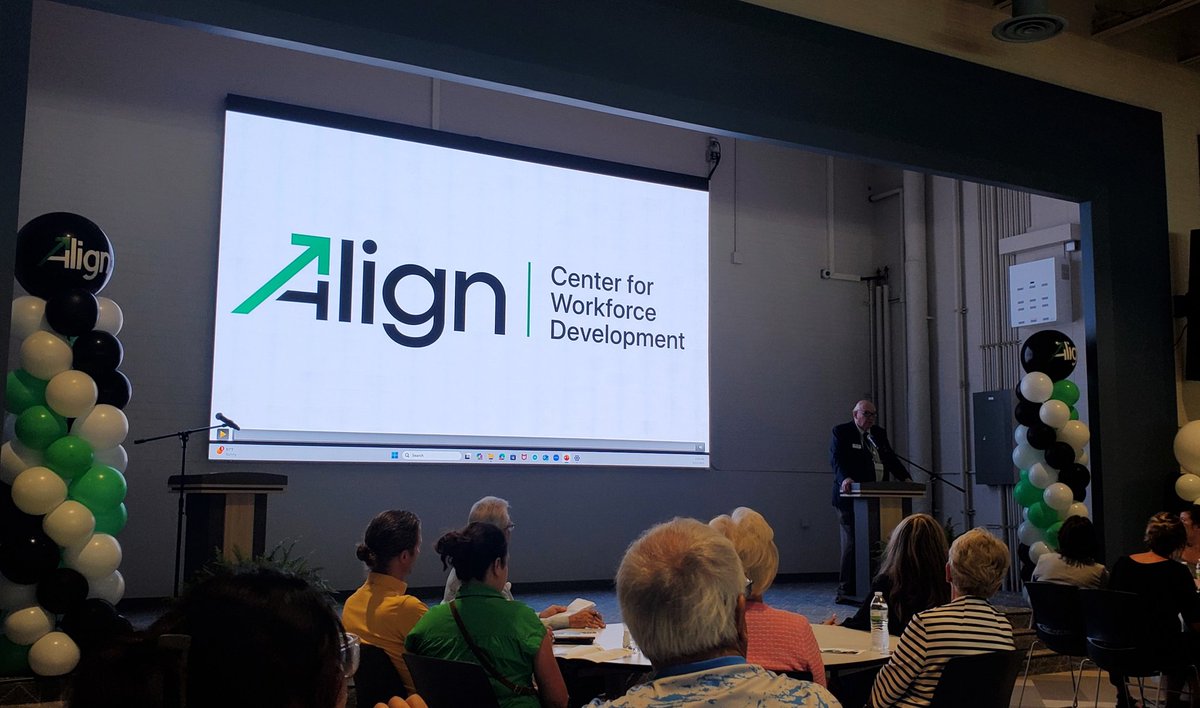 We're at the Grand Opening for Align Lenawee-Center for Workforce Development!  They'll be a great community partner in Workforce Development!