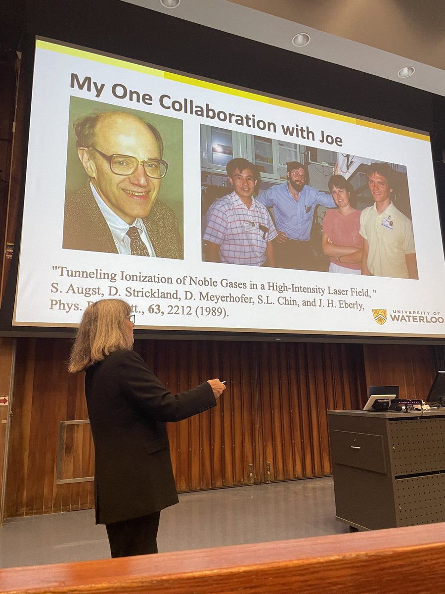 Machiel Blok (@machielsblok) on Twitter photo Off to a great start of CQS-12 with a keynote by Donna Strickland about the quantum and coherence properties of lasers and including a tribute to Joe Eberly
<a href="/CCQS_UofR/">Rochester Coherence and Quantum Science Conference</a> <a href="/UofR/">University of Rochester</a> Off to a great start of CQS-12 with a keynote by Donna Strickland about the quantum and coherence properties of lasers and including a tribute to Joe Eberly
<a href="/CCQS_UofR/">Rochester Coherence and Quantum Science Conference</a> <a href="/UofR/">University of Rochester</a>