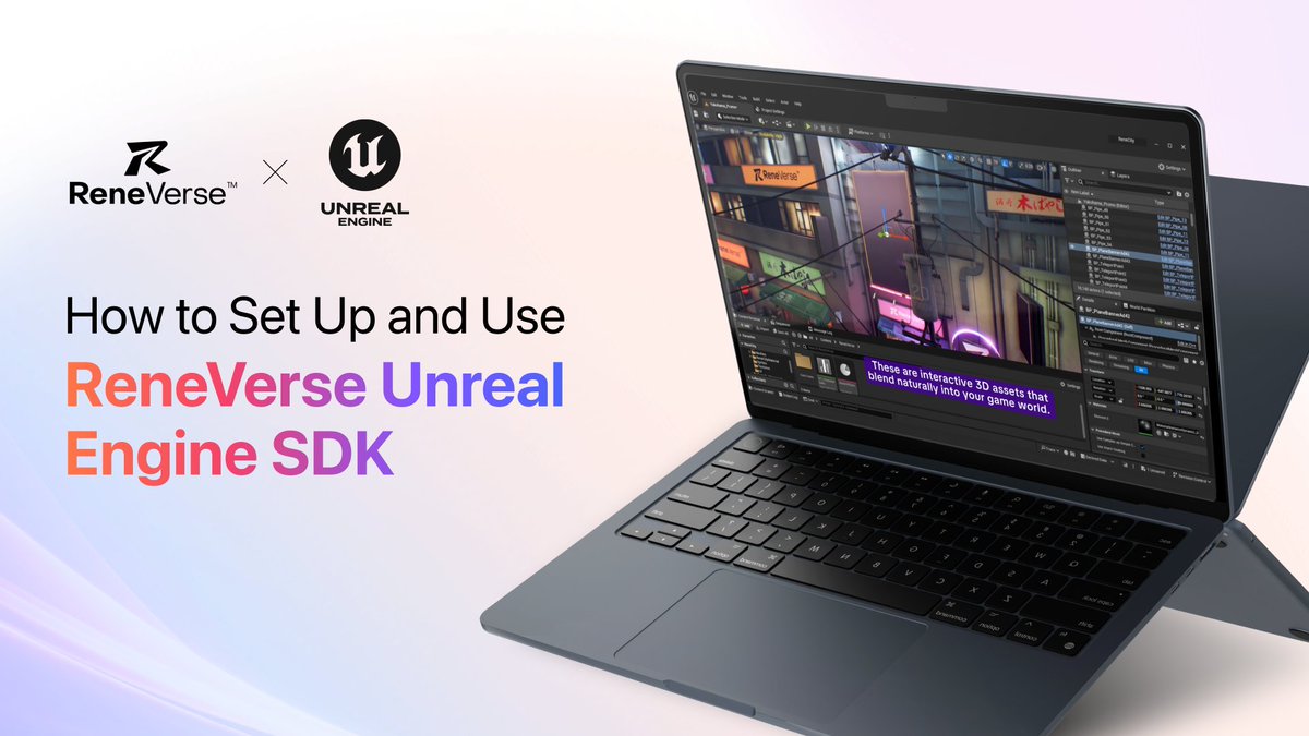 ReneVerse_io's tweet photo. 🚀 New Tutorial for Unreal Engine Devs! 
Want smarter monetization for your game without breaking immersion?

Our new tutorial shows how to set up the ReneVerse SDK in Unreal Engine and start placing Smart Ads & Branded Objects directly into your game world—giving devs full control over ad design, placement & behavior.

🎮 Watch the full tutorial: https://t.co/YxszxrpGgN
🛠 Download the SDK: https://t.co/dZP7hrzVNA

#GameDev #UnrealEngine #SmartAds #InGameAdvertising #ReneVerse