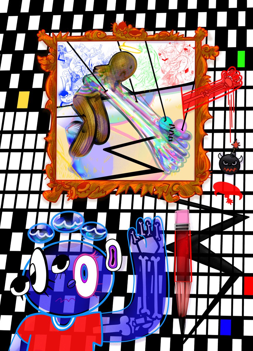Sean Williams (@iartsometimes) on Twitter photo 25/25 Editions of The Gardener still remain on <a href="/manifoldxyz/">manifold.xyz</a> 🔗⤵️
'The Gardener' (left) is featured in 'The Shape of My Longing' (right) all the way there in the back (sitting behind another old work- the framed 'Mr. Marionette') and were included as a set of narrative details 25/25 Editions of The Gardener still remain on <a href="/manifoldxyz/">manifold.xyz</a> 🔗⤵️
'The Gardener' (left) is featured in 'The Shape of My Longing' (right) all the way there in the back (sitting behind another old work- the framed 'Mr. Marionette') and were included as a set of narrative details