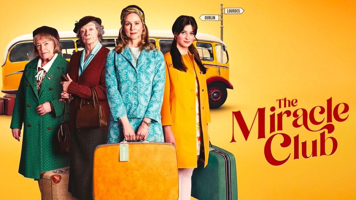 Lectio Divina: Tomorrow at the presbytery, likeston at 7pm.
And this Friday is Film Night: We will be showing ‘The Miracle Club’ at The Meeting Room Eastwood beginning at 7pm. A group of women enter a competition to win a pilgrimage to Lourdes.