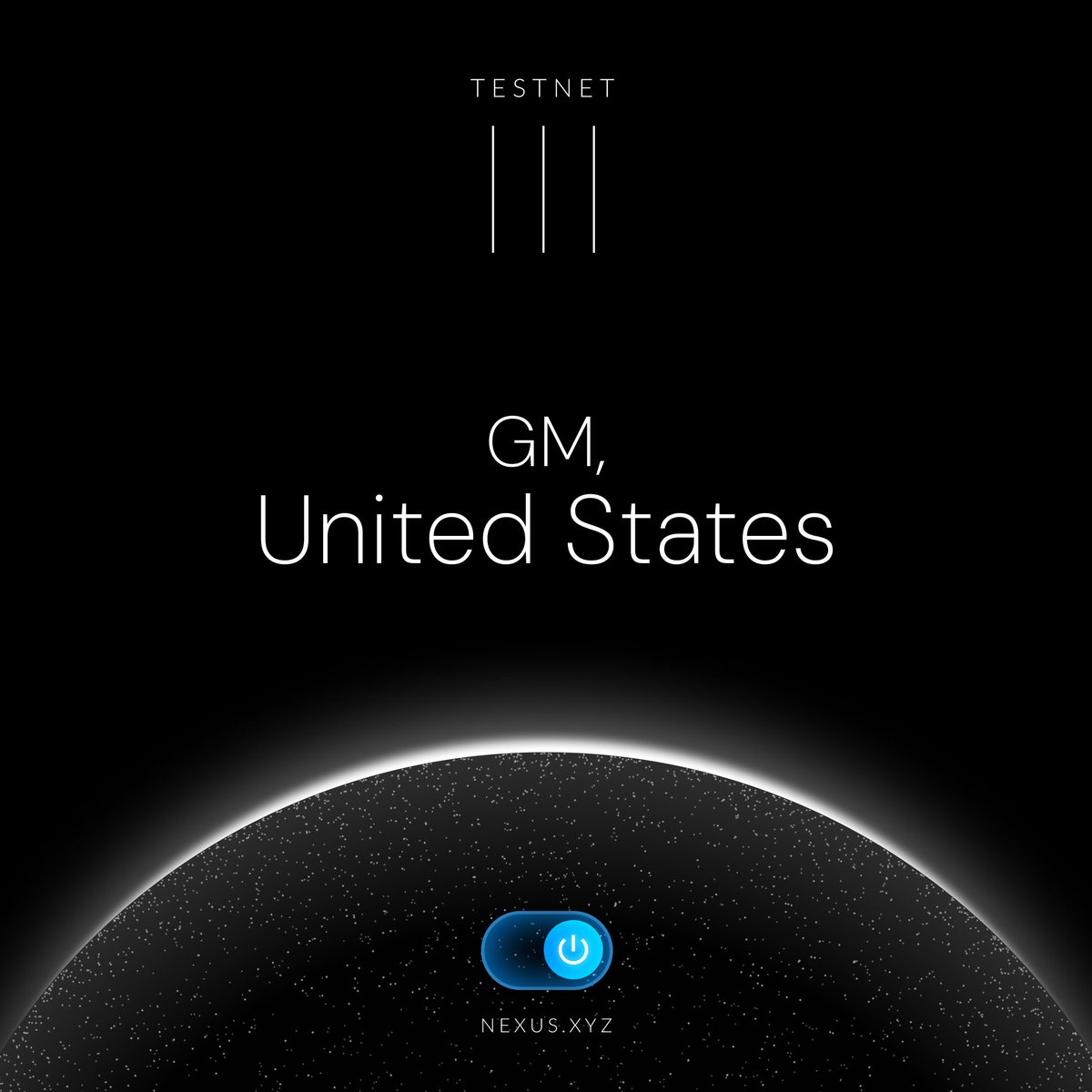 NexusLabs's tweet photo. United States, welcome to Testnet III.

Go forth. Contribute compute. 

Shape the verifiable world.

The next region will be unlocked soon.

Learn more: https://t.co/mUrYu2f1Uy https://t.co/gY88DZO9JS
