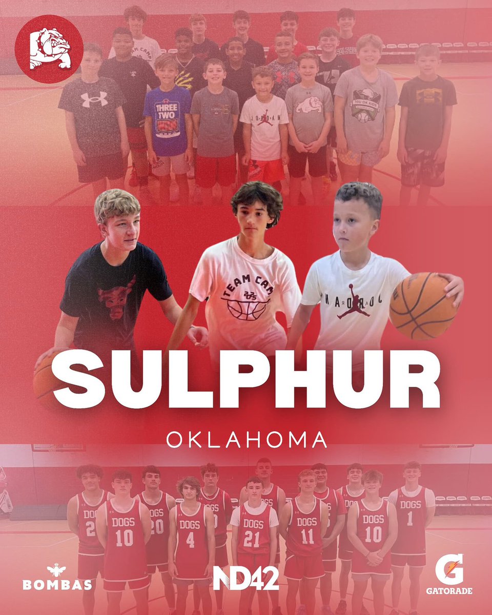 SulphurHoops's tweet image. Had a great time at camp! Thank you ND42, Sheron-Dorsey Walker and Xavier Cork for your help this week. We got a lot of good work out of it! #BulldogCulture @Sulphur_Sports