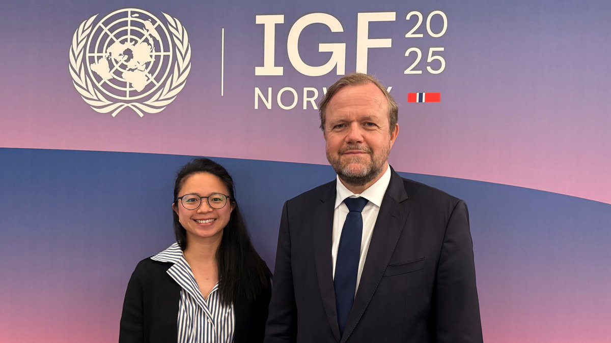 DSGBjornBerge's tweet image. Had a good meeting with Ivy K. Lau-Schindewolf, Head of International Policy and Partnership for Growth Markets @OpenAI on the sidelines of the @intgovforum in 🇳🇴 We discussed strengthening collaboration on Business and Human Rights in today’s rapidly evolving digital landscape.