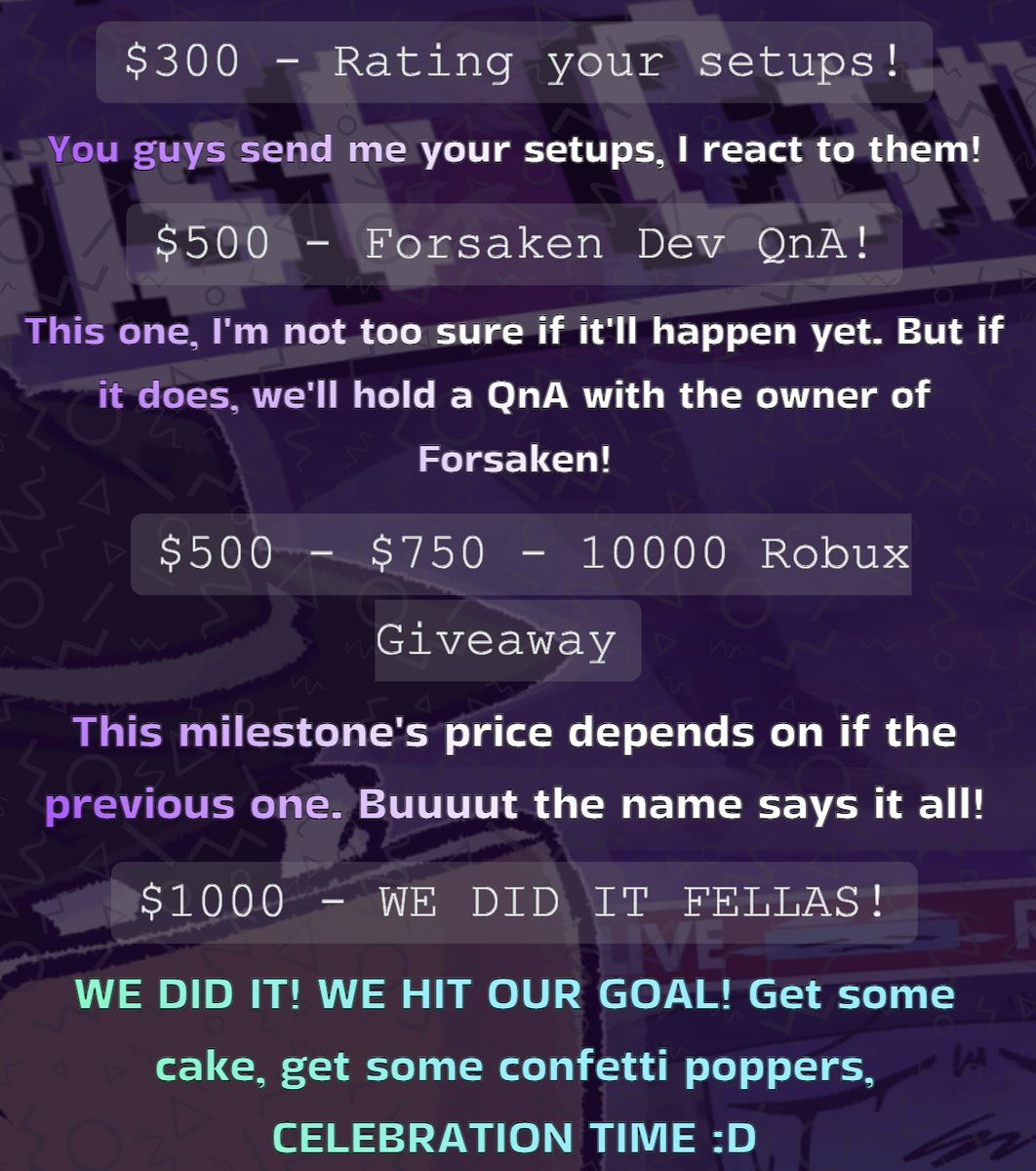 ⏰Announcements⏰

<a href="/epicifiedd/">Epic</a> is doing a charity stream marathon raises money against cancer!
If you can, please donate here: streamlabscharity.com/@epic-the-epic…

Youtube - |youtube.com/live/Jwq-ySQ3O…|
Stream Info - |fifthcharitystream.carrd.co|