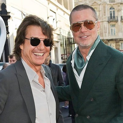 Brad Pitt and Tom Cruise reunion omg, time really flies.
