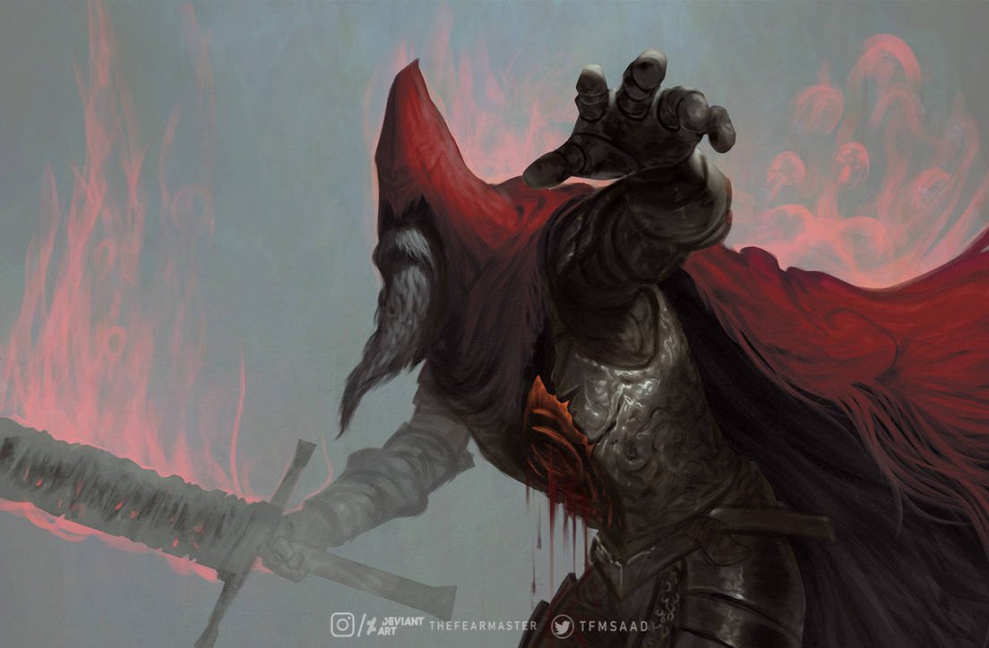 Hand it over, that thing, your dark soul.
personal painting 
#DarkSouls #darksoulsart #DarkSouls3