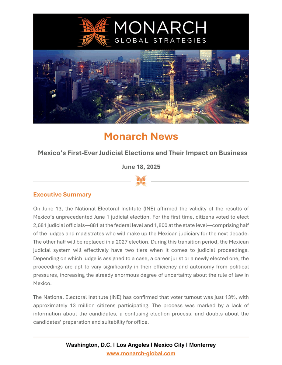 Monarch Global Strategies tweet media