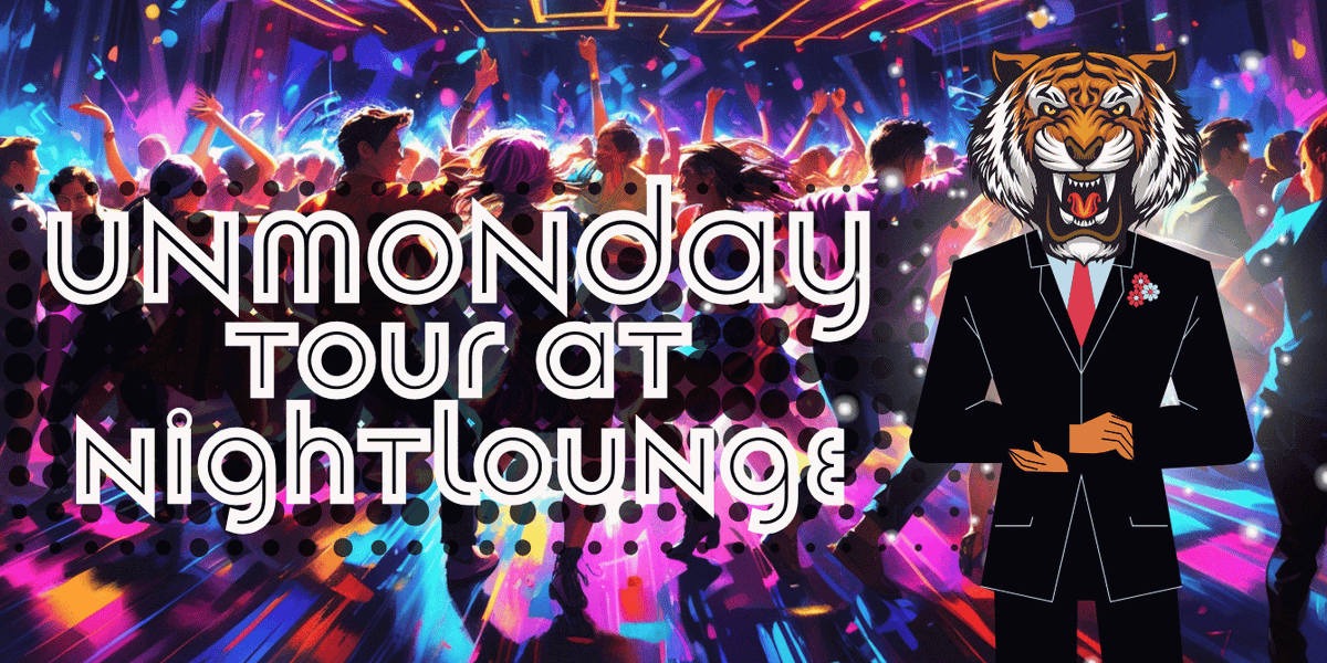 Mr Dhingia (@mrdhingia) on Twitter photo This Monday at 7 PM UTC, #UnMonday takes over the iconic MetaTigerβs Night Lounge in Decentraland πβ¨.
And this oneβs extra specialβ <a href="/DCLMETATIGER/">-METATIGER- π©πͺ</a> is not just my bestie, heβs the guy with unmatched vibes and truly a friend to everyone in @Decentraland π―π«. His Night Lounge is This Monday at 7 PM UTC, #UnMonday takes over the iconic MetaTigerβs Night Lounge in Decentraland πβ¨.
And this oneβs extra specialβ <a href="/DCLMETATIGER/">-METATIGER- π©πͺ</a> is not just my bestie, heβs the guy with unmatched vibes and truly a friend to everyone in @Decentraland π―π«. His Night Lounge is
