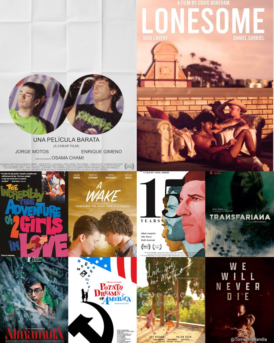 Estrenos #LGTBIQ+ en <a href="/Filmin/">Filmin</a> el viernes:
🎬«Una película barata»
🎬«Lonesome»
🎬«The Incredibly True Adventure of Two Girls in Love»
🎬«A Wake»
🎬«15 Years»
🎬«Transfariana»
🎬«Almamula»
🎬«Potato Dreams of America»
🎬«Love, Spells and All That»
🎬«We Will Never Die»
#Orgullo🏳️‍🌈🏳️‍⚧️