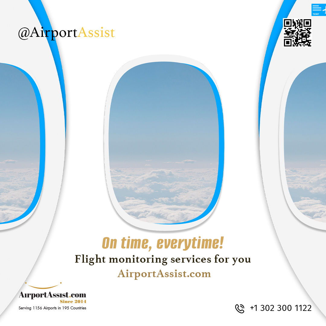 airport_assist's tweet image. Never miss a moment—or a flight.
From takeoff to touchdown, we keep track so you don’t have to.
#FlightMonitoring #OnTime #AirportAssist