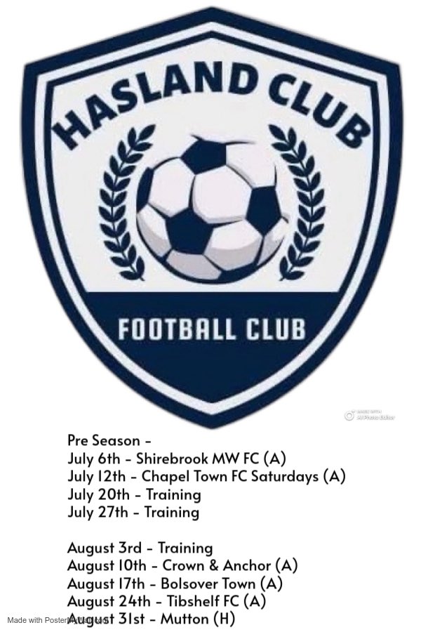 HASLAND CLUB FC tweet media
