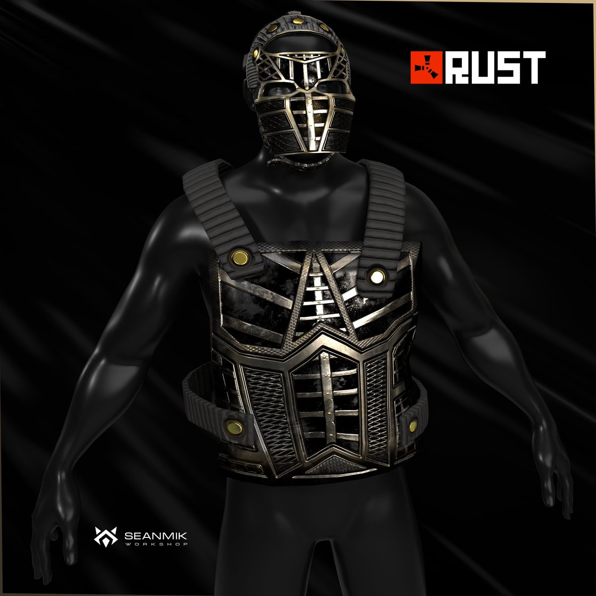 The continuation of the Lattice collection, i hope you enjoy these items.

🔸Lattice Metal Facemask:
steamcommunity.com/sharedfiles/fi…

🔹Lattice Metal Chest Plate:
steamcommunity.com/sharedfiles/fi…

<a href="/playrust/">Rust</a> <a href="/gerrmanman/">ThatGermanGuy</a> @hedgesnvideos
#rust #rustworkshop #playrust