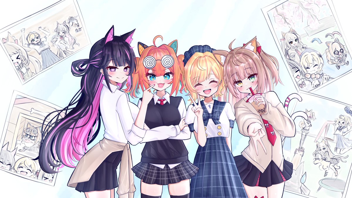 Happy anniversary Requiem!! 🥳 
Enjoy this silly little piece 🫠

#Shikillust #yurART #ArtofNia #PinaPix