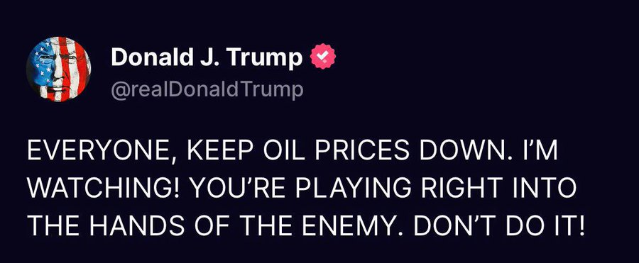 Trump muestra de más sus cartas.

Delata nerviosismo por la inflación, punto débil en sus evaluaciones. Sabe también que un alza de precios del petróleo mejora las finanzas públicas de Irán.