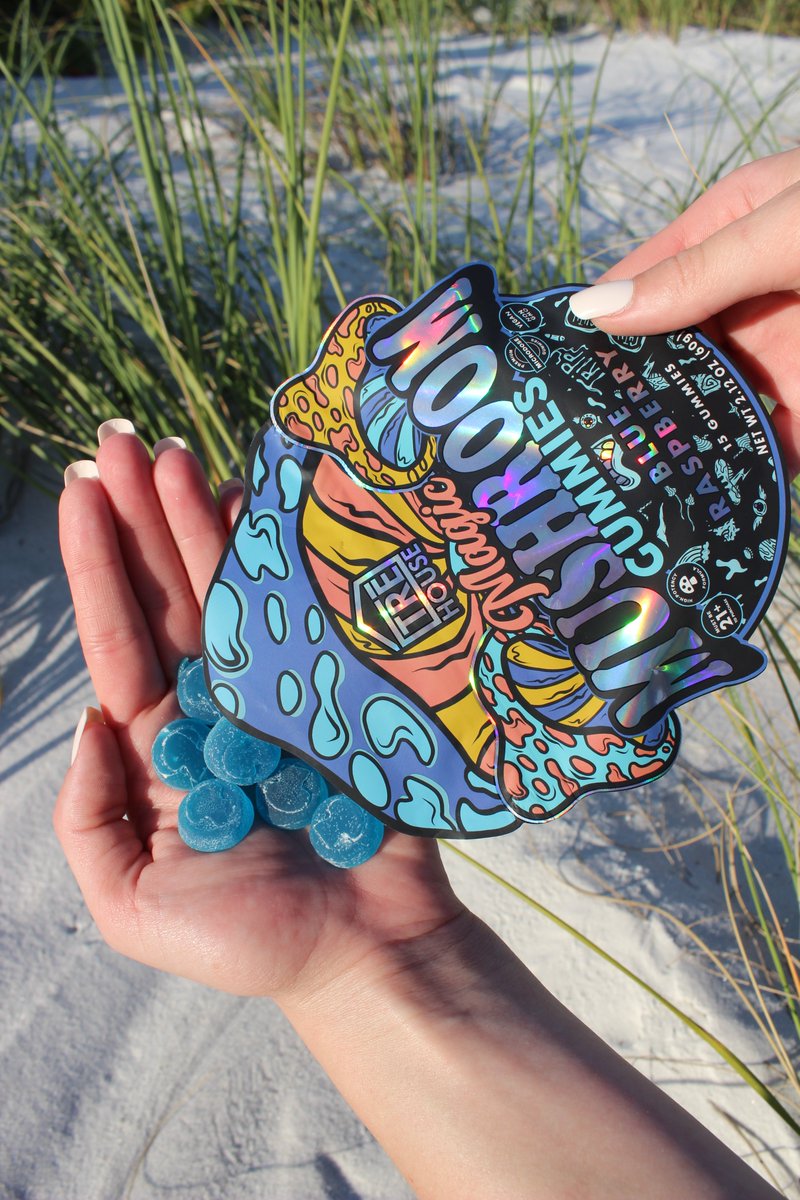 TheRealTREHouse's tweet photo. We want you to have a good time! Use code WELCOME20 for 20% off magic mushroom gummies! https://t.co/yRGkqQLgZV