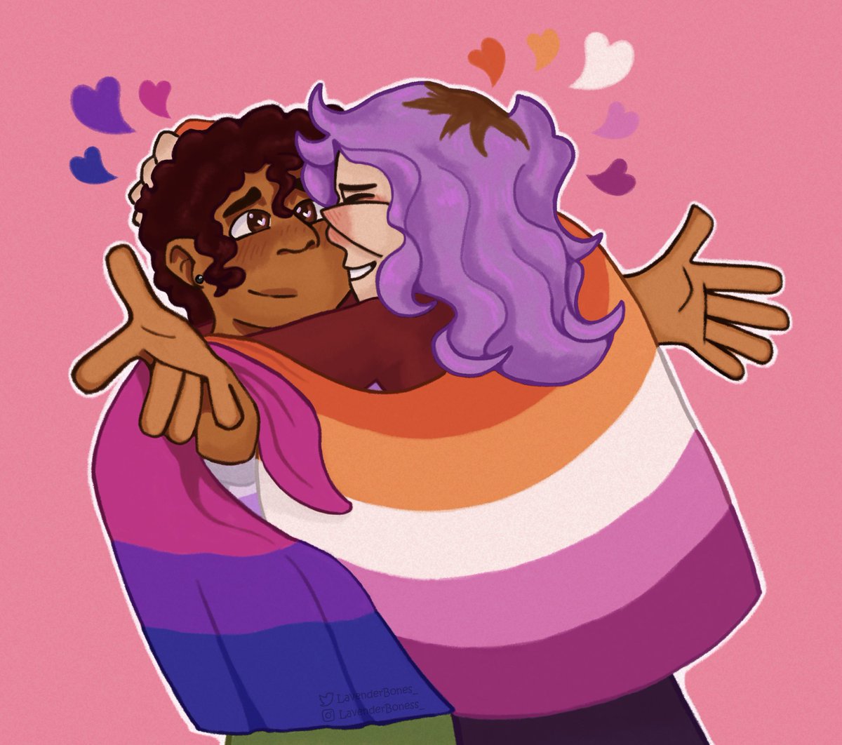 LavenderBones_'s tweet photo. Happy Pride Month! 🏳️‍🌈🏳️‍⚧️
•
#theowlhouse #tohfanart #lumity https://t.co/Rs7XjONFZ0