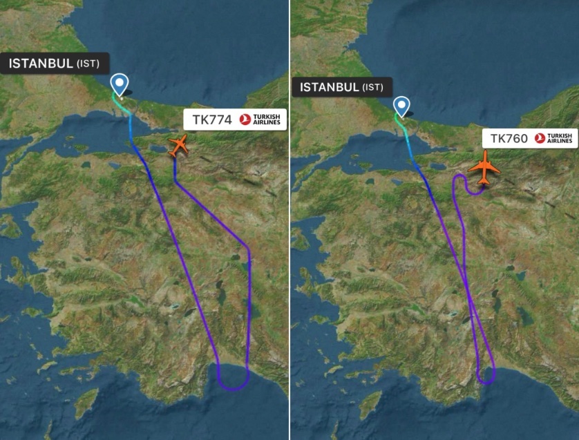 🔴SON DAKİKA

🔴Türk Hava Yolları, Bahreyn, Dammam, Doha, Dubai, Kuveyt, Abu Dabi ve Maskat’a yapacağı tüm uçuşları güvenlik sebebiyle iptal etti.

🔴 Türk Hava Yolları’nın İstanbul-Maskat seferini ve İstanbul-Dubai seferini gerçekleştirmekte olan iki yolcu uçağı İstanbul