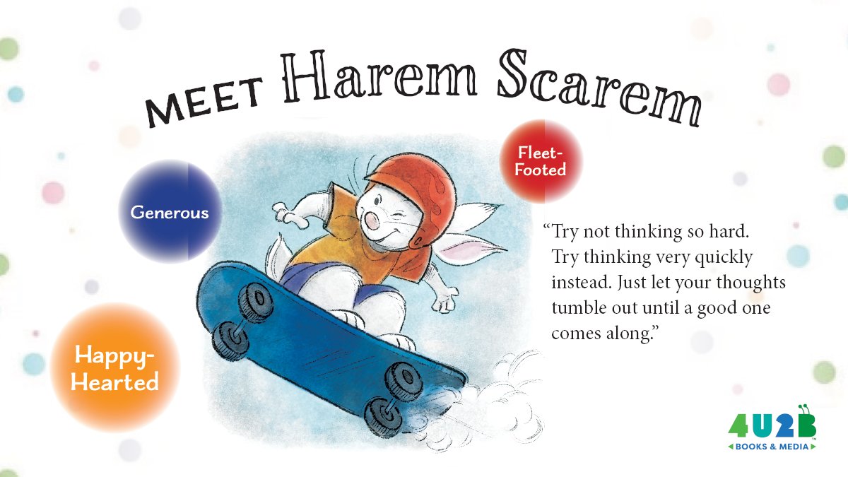 Meet Harem Scarem—Higgledy Piggledy’s cheerful, big-hearted, speedy sidekick! He brings joy and energy to every adventure. A fun friend kids will love. Pre-order "The Adventures of Higgledy Piggledy" series today: amzn.to/3E8ONdN. #HiggledyPiggledybooks