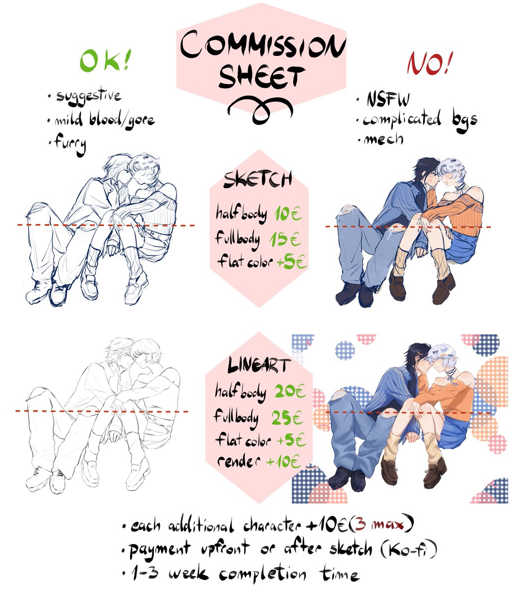 iv 🐻‍❄️ COMMS OPEN tweet media