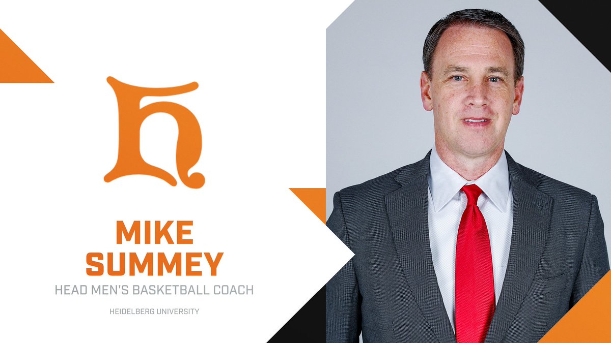 Mike Summey has been named the next head coach of the Heidelberg University Men's Basketball program. 
Summey reports to Tiffin after a stint as the General Manager of the Men's Basketball program at the University of Utah.

Read and learn more:
bergathletics.com/news/2025/6/23…