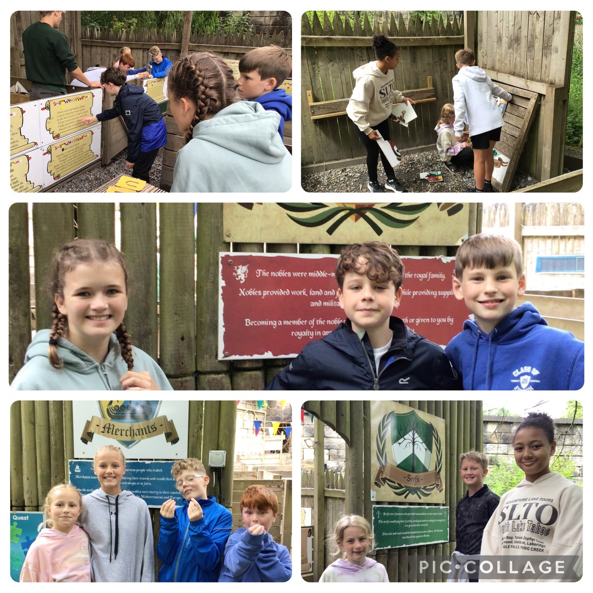 We have been canoeing, raft building, night challenging, trapezing and caving! Mrs MD