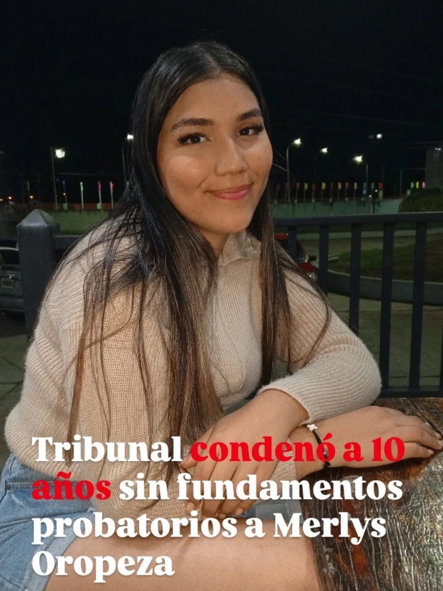 Merlys Oropeza fue detenida el 9 de agosto de 2024, luego de que fuera denunciada por una publicación en facebook y whatsapp en la que opinaba sobre la jefa del clap. El 18 de junio fue condenada a 10 años de prisión en una decisión absurda y desproporcionada. 
Libertad para ella