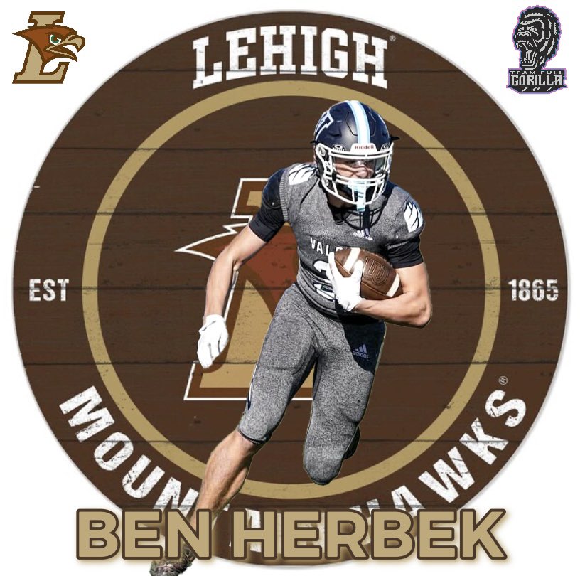 Team Full Gorilla (@teamfullgorilla) on Twitter photo 🚨🚨🚨🚨🦍🦍🦍🦍🦍🚨🚨🚨🚨
🔥🔥🔥🔥OFFER ALERT🔥🔥🔥🔥
Congratulations to <a href="/TeamFullGorilla/">Team Full Gorilla</a> 25’ ATH <a href="/benjamin_herbek/">Ben Herbek</a> earning an offer to continue his academic & athletic futures <a href="/LehighFootball/">Lehigh Football</a> !🦍🏈💯 #baller #ifyouballyoullgetthecall #skorillas #gorillawarfare #OAGAAG 🚨🚨🚨🚨🦍🦍🦍🦍🦍🚨🚨🚨🚨
🔥🔥🔥🔥OFFER ALERT🔥🔥🔥🔥
Congratulations to <a href="/TeamFullGorilla/">Team Full Gorilla</a> 25’ ATH <a href="/benjamin_herbek/">Ben Herbek</a> earning an offer to continue his academic & athletic futures <a href="/LehighFootball/">Lehigh Football</a> !🦍🏈💯 #baller #ifyouballyoullgetthecall #skorillas #gorillawarfare #OAGAAG