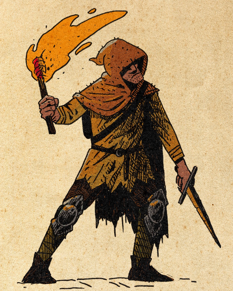 vault_crawler's tweet image. Going underground, be sure to take some henchmen with you. In the dungeon, it can be the difference between life and death...
#dnd #dungeonsanddragons #osrrpg #rpgart #swordandsorcery #rpg #dungeoncrawl #osrrpg #fantasy #fantasyart