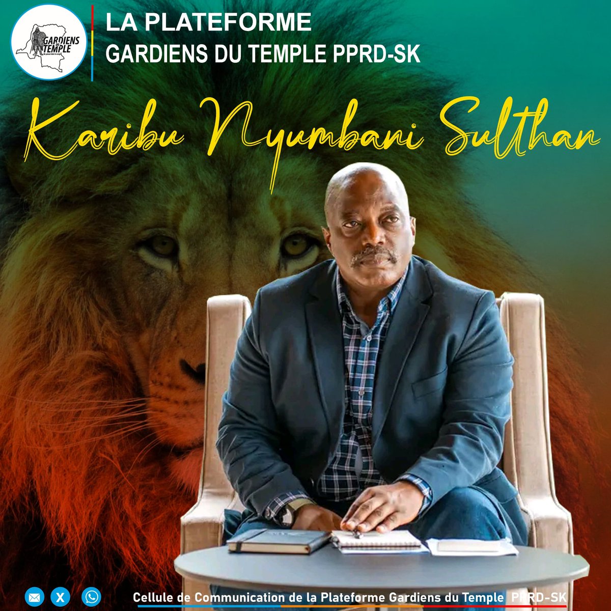 JohnKarume51653's tweet photo. A tout seigneur, tout honneur ! Heshima kwako baba Raïs Mustafu Joseph kabila Kabange na Karibu tena kwako Sud-kivu ! @mwilanya17223 , @zoekabila, @wembi_steve. https://t.co/iQKDZrfbEq