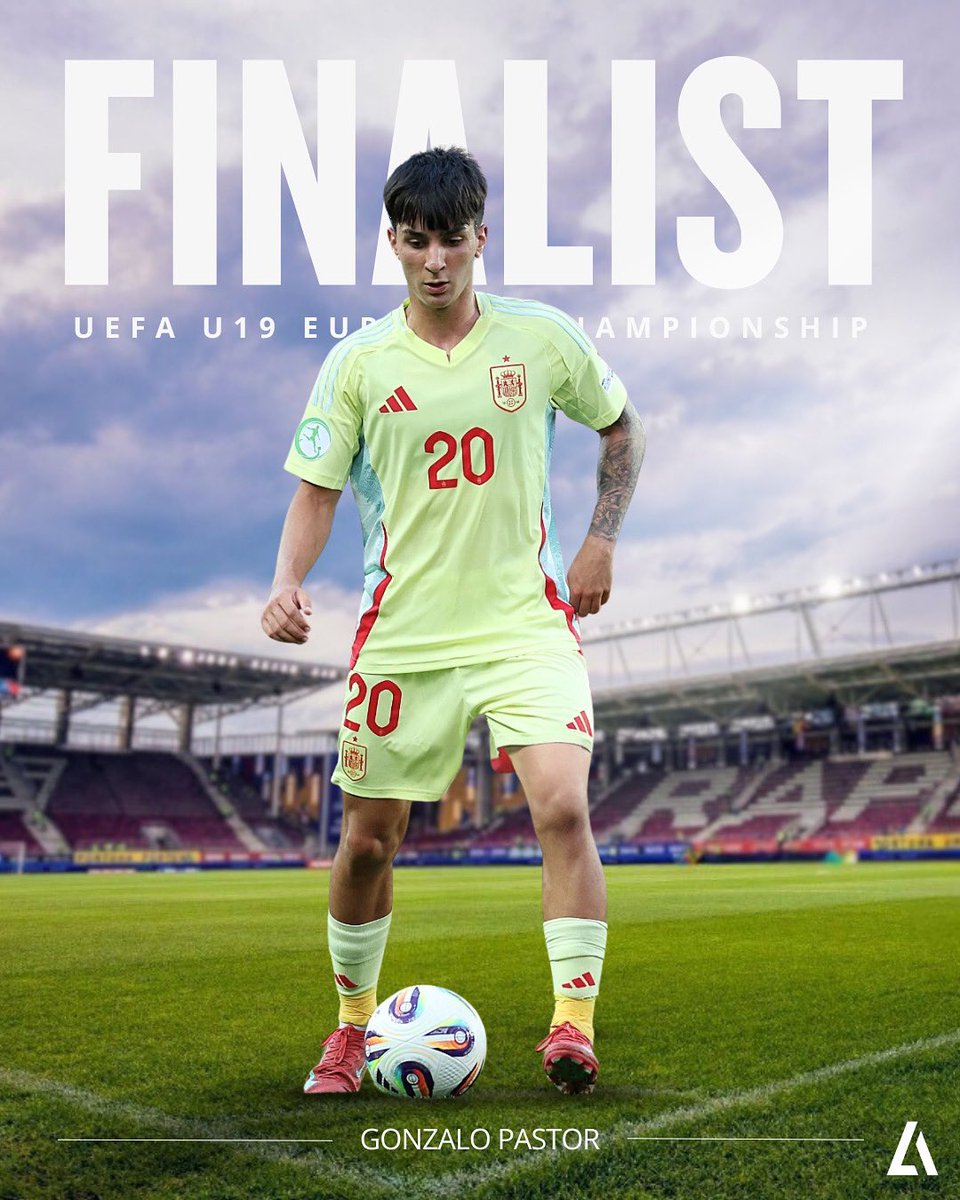 allironsports's tweet photo. Gonzalo Pastor has qualified for the 'UEFA U19 European Championship' ๐
๐๐๐๐๐!
#DevelopingGlobalTalent #u19europeanchampionship #sefรบtbol #spainnationalteam https://t.co/x6A5amkTh6