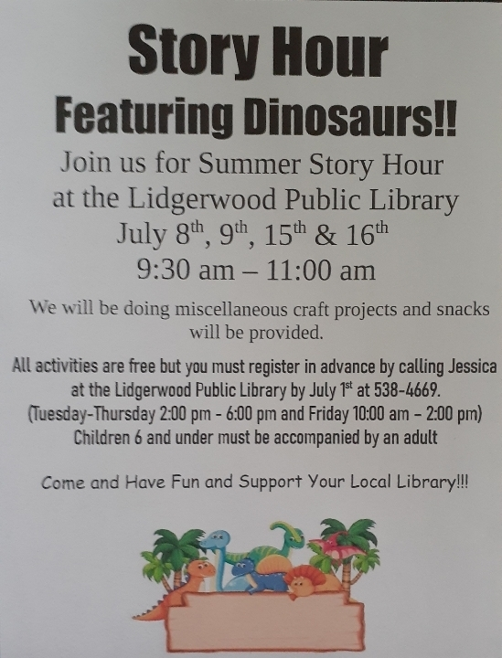 What a great opportunity for students to get in some summer reading! Make sure to call ahead and register by July 1!