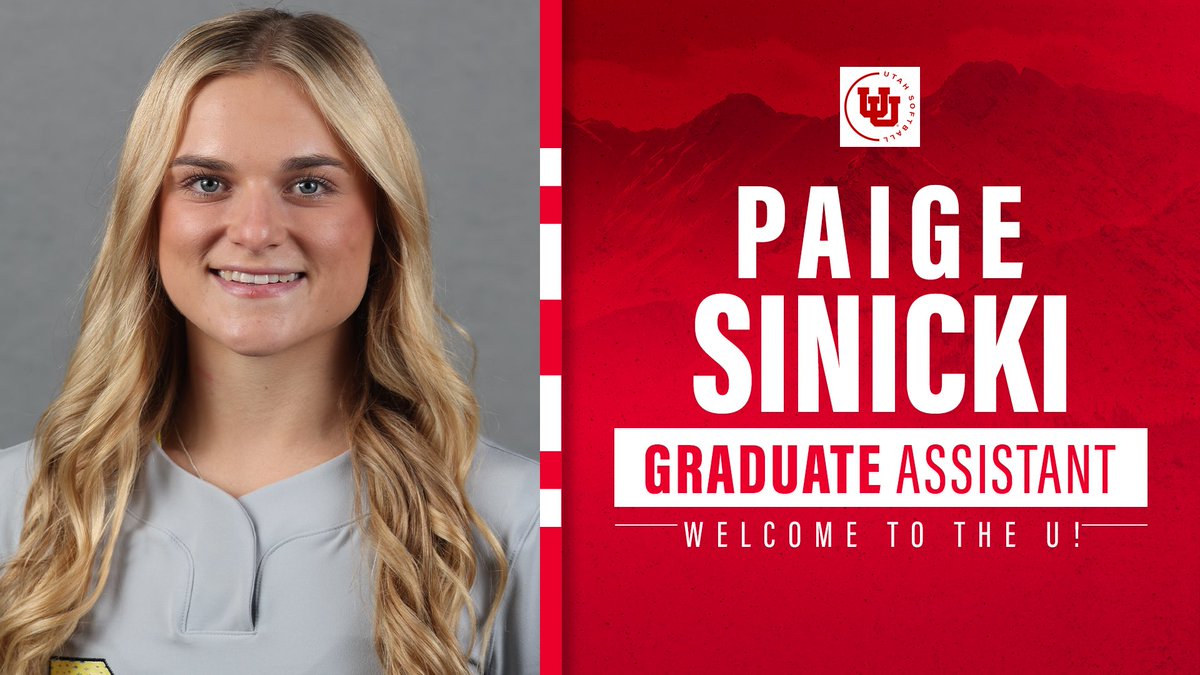 Former All-Big 10 selection and current @ausl_talons  player Paige Sinicki has officially joined our staff as a graduate assistant!

📰: bit.ly/4kn86PD

#GoUtes